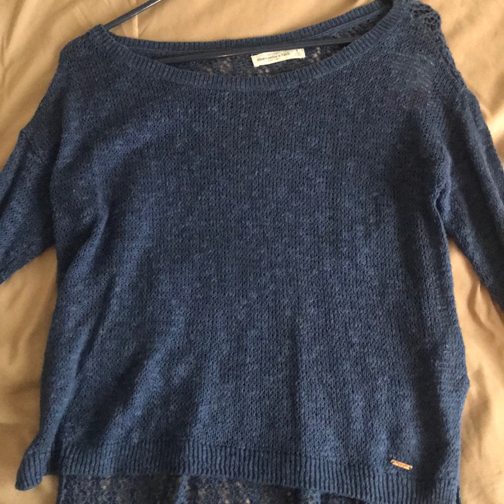 Blue long sleeve sweater!